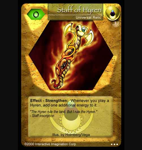 Staff of Hyrens - Foil